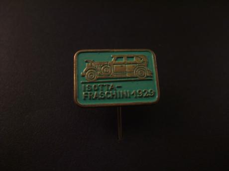 Isotta Fraschini , Italiaanse fabrikant van luxe personenauto type 8A Landaulet 1929 oldtimer